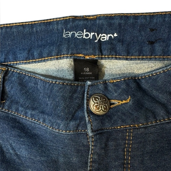 Lane Bryant Flex Magic Stretch High Rise Skinny Jeans Dark Wash Size 18 Regular - Picture 8 of 12